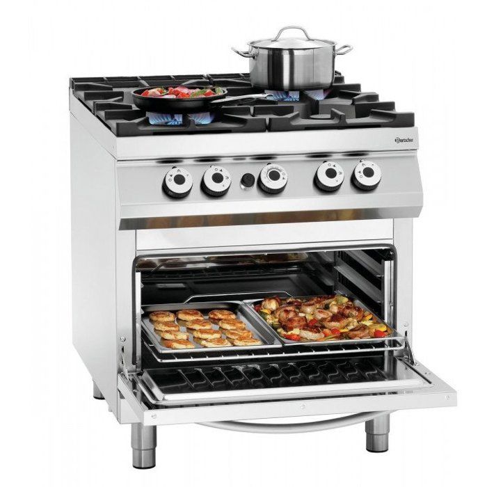 cuisiniere piano four gaz