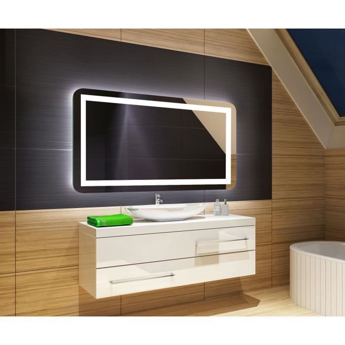 Artforma L63 50x60cm Illumination Led Miroir Sur Mesure Eclairage