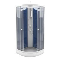 CABINE DE DOUCHE AURLANE Cabine de douche hydromassante Night Blue CABINE DE DOUCHE AURLANE Cabine de douche hydromassante Night Blue