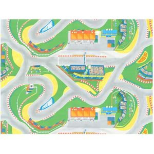 TAPIS Tapis Vinyle pour enfants - Circuit Grand Prix F1 