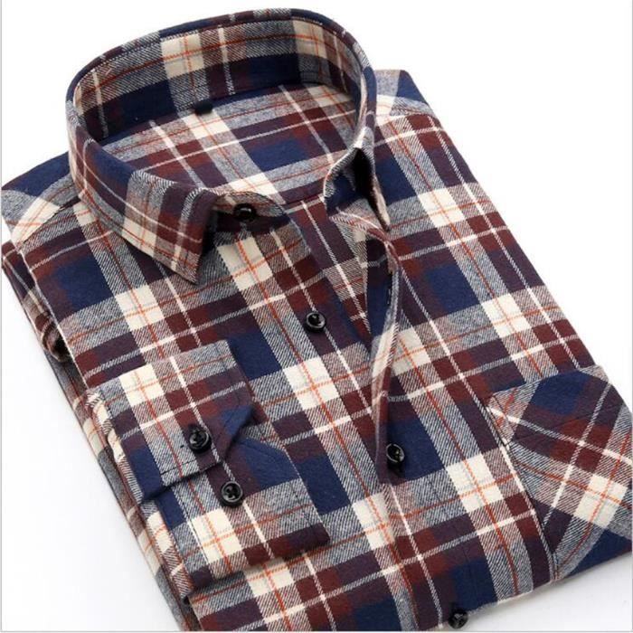 Manche Longue Haut Nouvelle Hommes Chemises Blouse Collection Homme WUfngqX