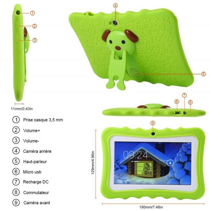 Tablette tactile Enfant X1 -7'' HD XGA3
