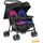 Poussette double Joie Aire double Rose & Bleu