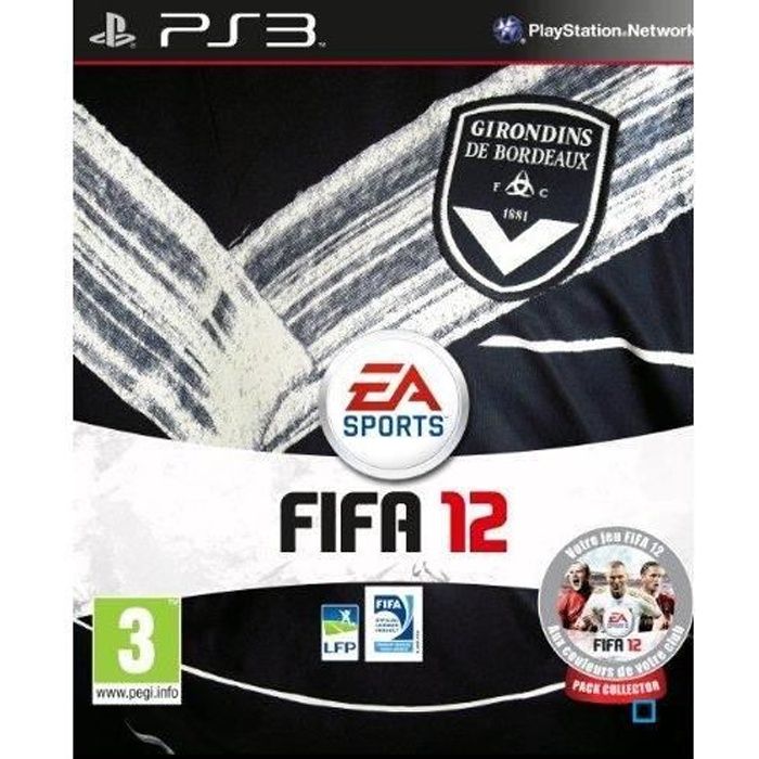 FIFA 12 GIRONDINS DE BORDEAUX / Jeu PS3   Achat / Vente PLAYSTATION 3