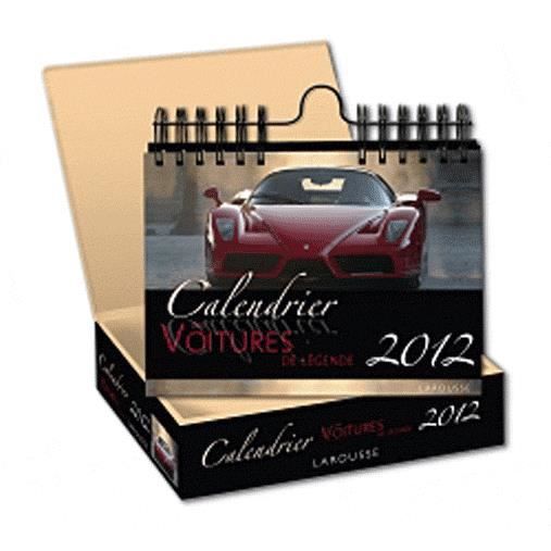 Calendrier voitures de légende 2012   Achat / Vente livre Collectif