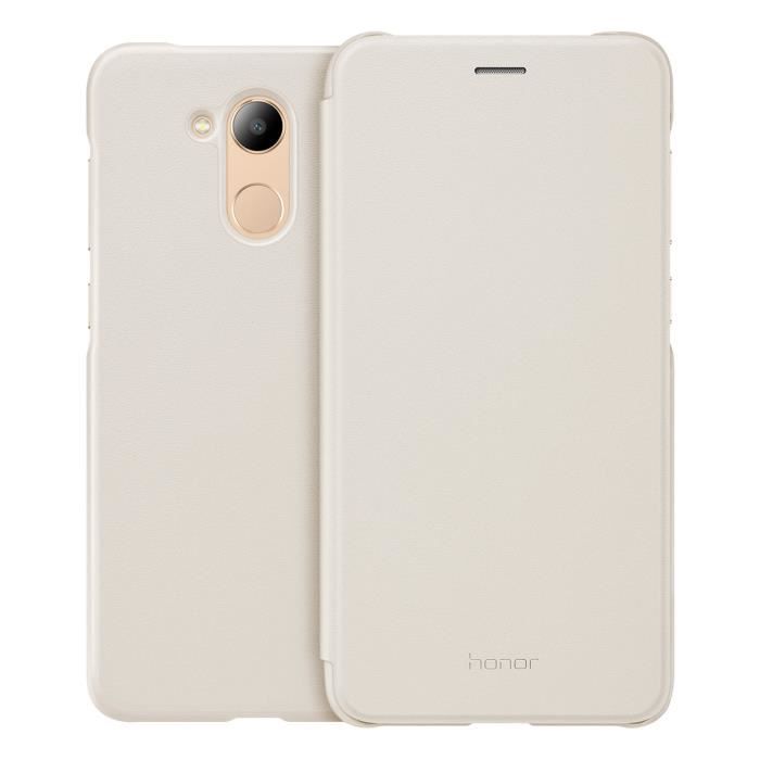Housse Honor 6C Pro Etui Clapet Ultra-fin Coque Rigide Original Honor - Doré