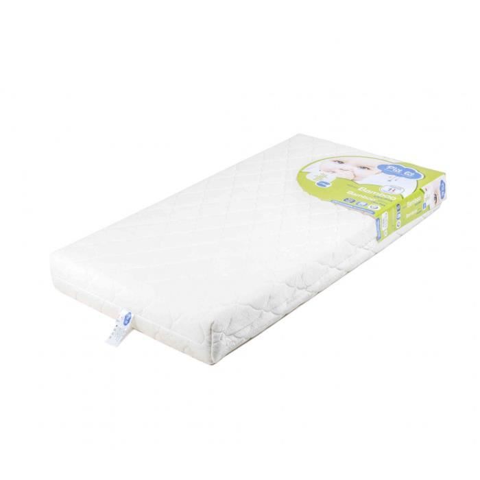 P TIT LIT Matelas Bamboo 70 x 140 x 10 cm