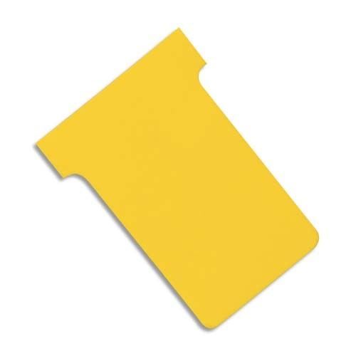 Valrex Etui de 100 fiches jaune 2001504