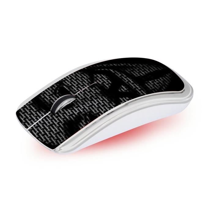 ADVANCE Souris S2-ANONYM - Sans fil - Optique - 3 Boutons - 1000 DPI - PC - Motif Anonymous