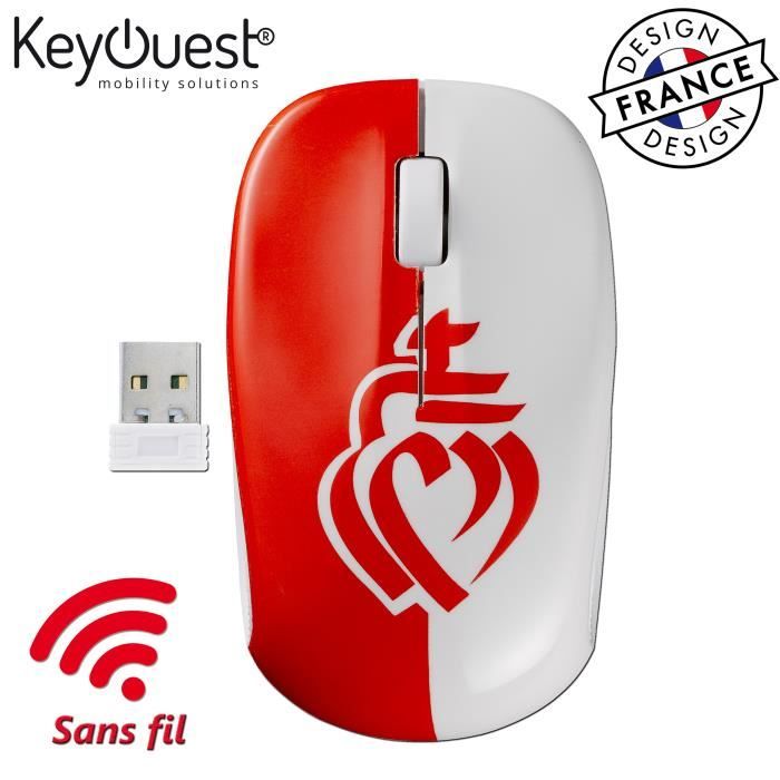 KEYOUEST Souris Vendee - Sans fil - 1200 DPI