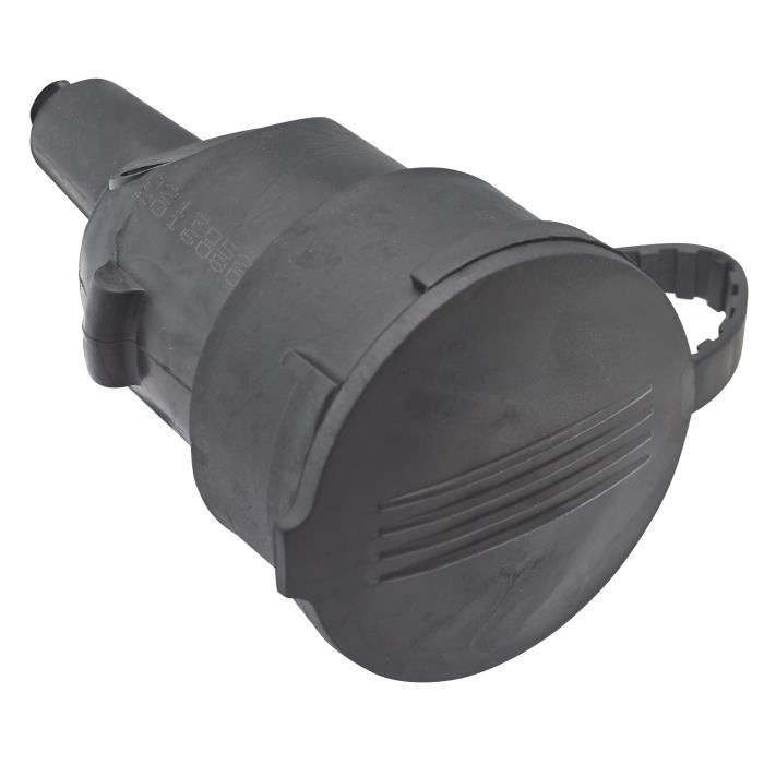 DEBFLEX Fiche feme 2P+T 16 A caoutchouc