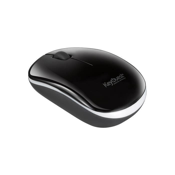 KEYOUEST Souris Led - Sans fil - 1000 DPI - Noir