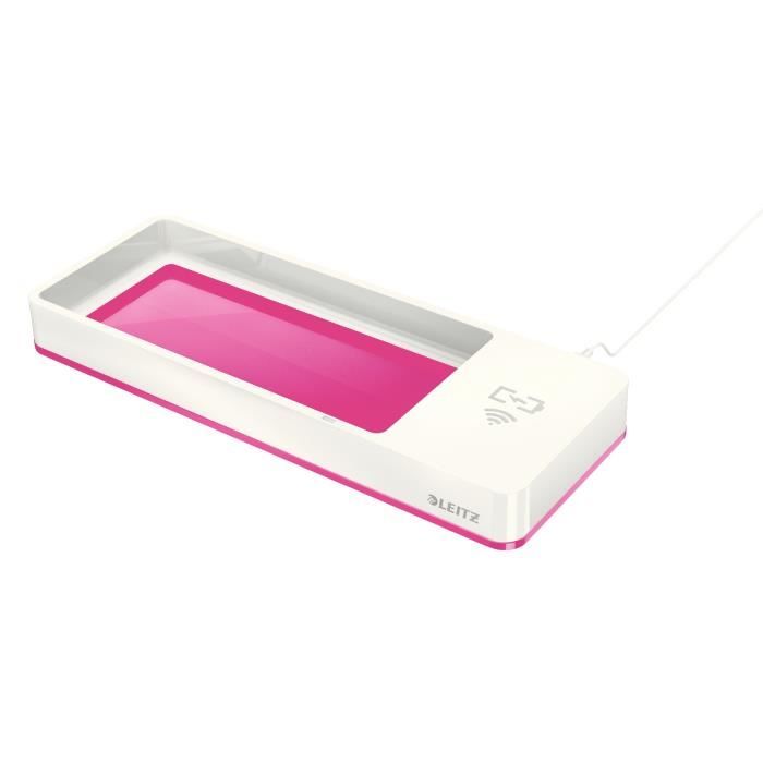 LEITZ Plumier avec chargeur induction - Rose