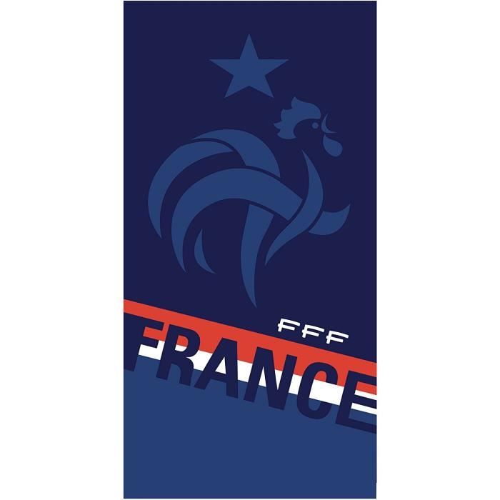 FOOTBALL EQUIPE DE FRANCE - Serviette - Drap de bain/plage 75 x 150 ... FOOTBALL EQUIPE DE FRANCE - Serviette - Drap de bain/plage 75 x 150 ...