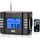 August MB300 - Radio-réveil / Cube lecteur MP3 ave