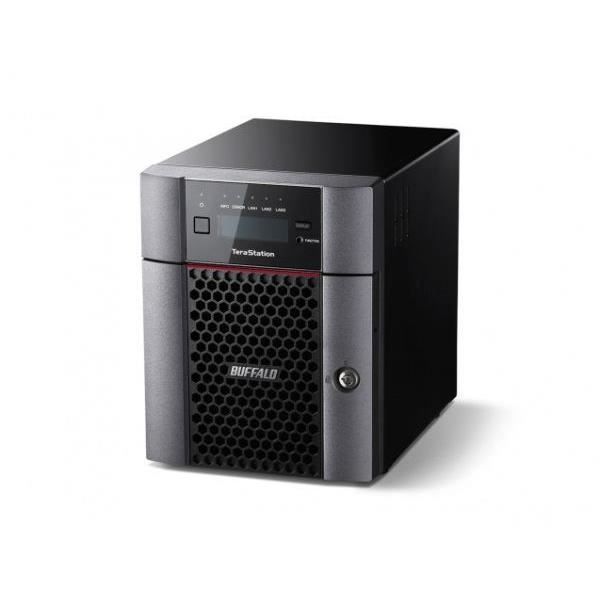 BUFFALO Serveur NAS TeraStation 5410DN - 4 Baies - 16 To - SATA 6Gb/s - HDD 4 To x 4 - RAID 0, 1, 5, 6, 10, JBOD - RAM 4 Go - iSCSI