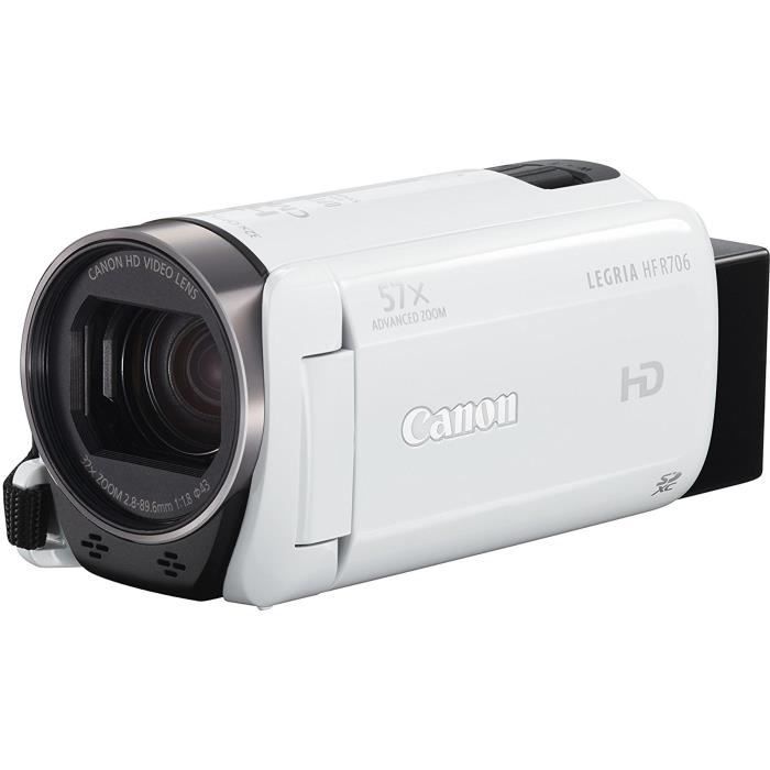 CANON LEGRIA HF R706 Camescope numérique Full HD - Blanc