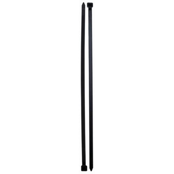 VOLTMAN Lot de 25 colliers de fixation Nylon - 350 x 7,5 mm - Noir