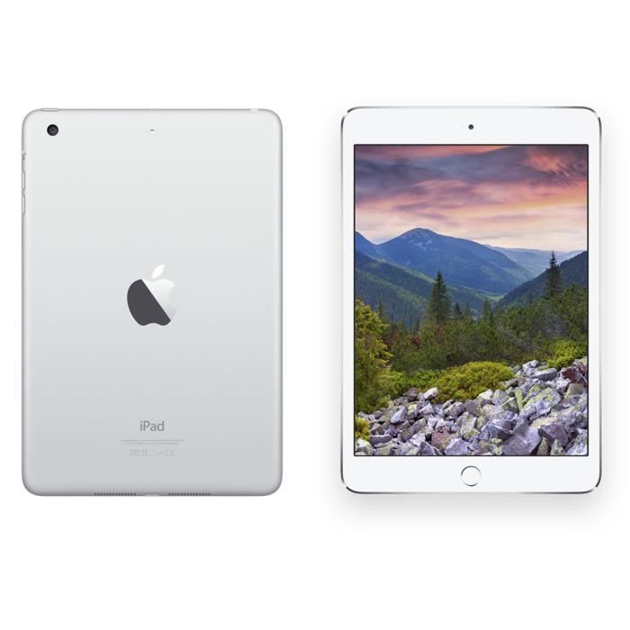 Apple iPad mini 3 Wi-Fi 16Go Argent2