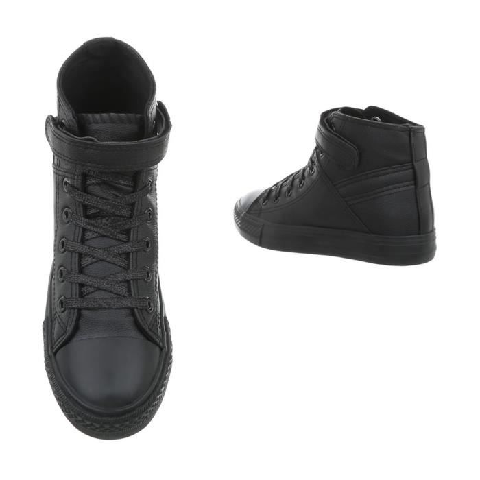 Chaussures blanc Des noir 39 Or Sneakers Baskets Femme Noir bleu ZrxTnqOZ8