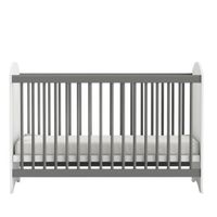 LIT BÉBÉ CLOVER Lit Bébé à Barreaux 60x120 cm Coloris Blanc LIT BÉBÉ CLOVER Lit Bébé à Barreaux 60x120 cm Coloris Blanc