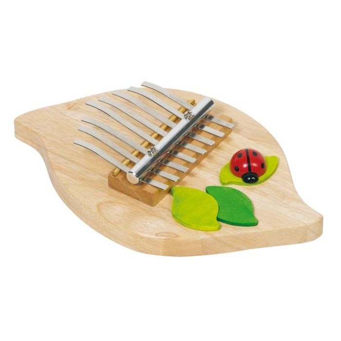 GOKI Piano Coccinnelle - L22cm - 8 tons - Métal et Bois - En boîte