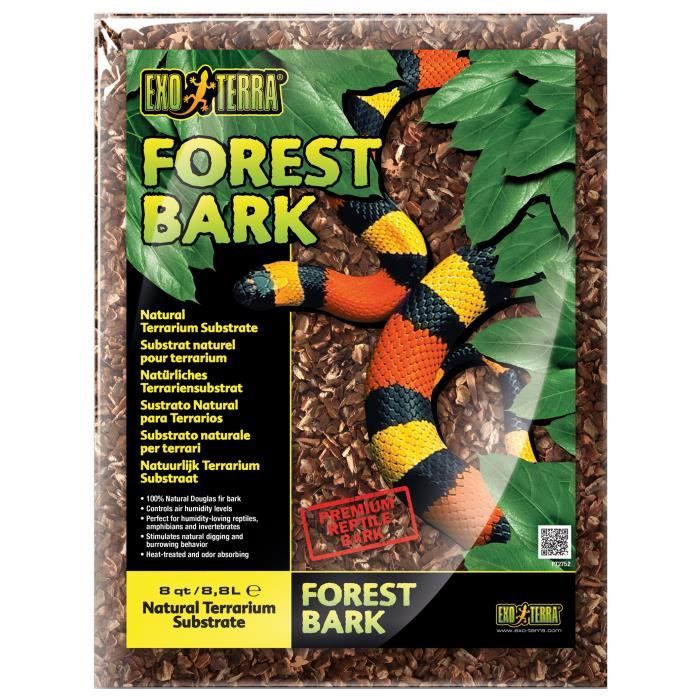 Substrat Naturel Forest Bark pour Terrarium - Exo Terra - 8,8L
