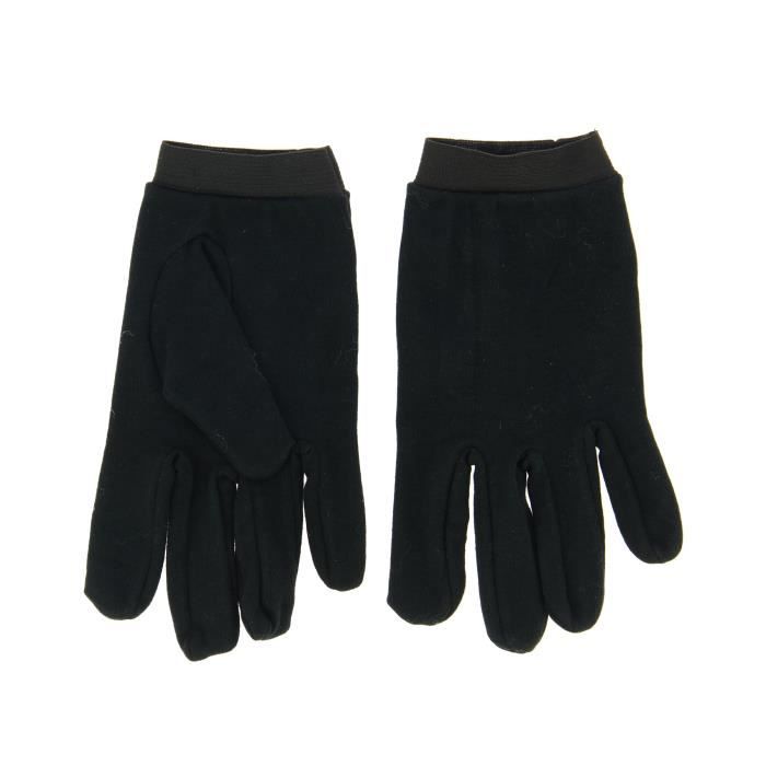 MQS Sous-gants coton - Noir - Taille unique