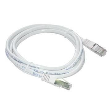 MCL Cordon de brassage - RJ45 CAT 5e F/UTP - 5 m - Blanc