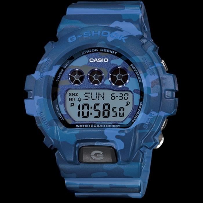 montre casio g shock bleu montre casio g shock bleu
