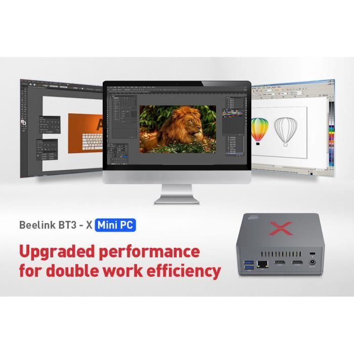 Beelink BT3 - X Mini PC Portable 4GB LPDDR4 +64GB1