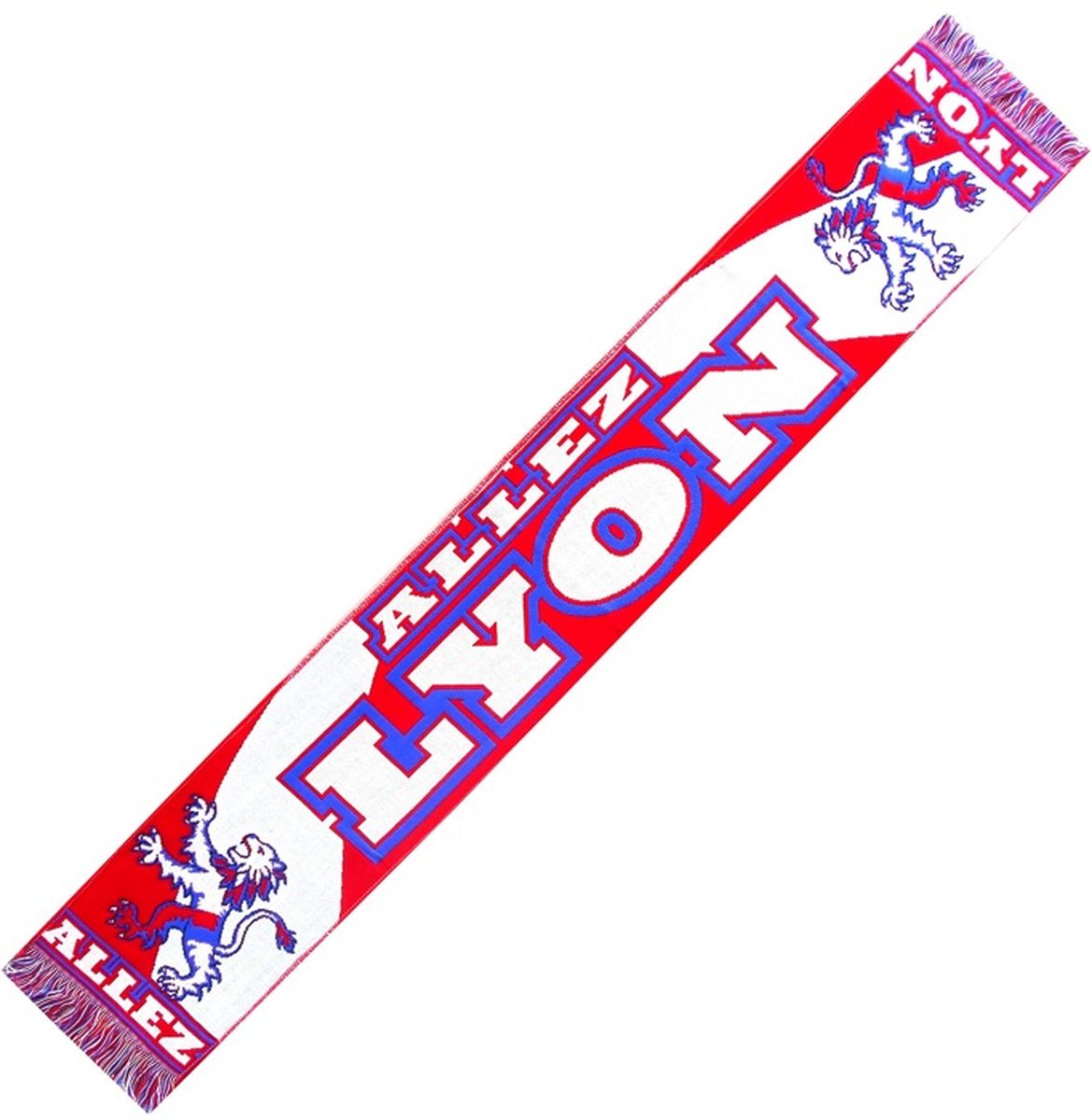 Écharpe De Supporter Olympique Lyonnais (OL) - Football - Sans Marque