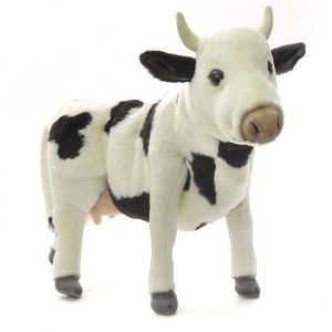 grande peluche vache