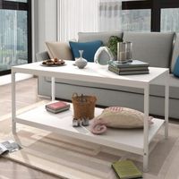 TABLE BASSE Lifewit Table basse rectangulaire Table de Luxe, T TABLE BASSE Lifewit Table basse rectangulaire Table de Luxe, T