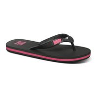 TONG Tong Enfant DC SHOES Spray Noir/Rose TONG Tong Enfant DC SHOES Spray Noir/Rose