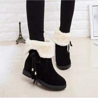 BOTTINE Bottes de neige Bottes de cheville d'hiver Chaussu BOTTINE Bottes de neige Bottes de cheville d'hiver Chaussu