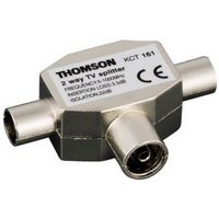 REPARTITEUR TV THOMSON-Répartiteur d´antenne, prise coaxiale- 2 f REPARTITEUR TV THOMSON-Répartiteur d´antenne, prise coaxiale- 2 f