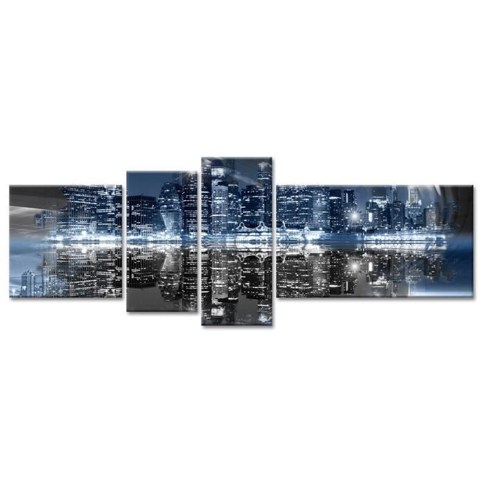 Tableau Déco Skyline New York - 160x60 cm