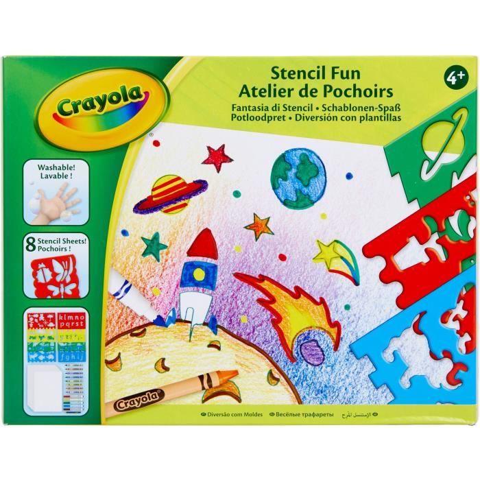 CRAYOLA Atelier de Pochoirs