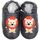 Jolie Le lion doux bambin Chaussons Bébé en Cuir D