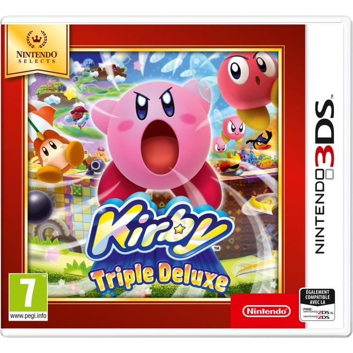 Jeu Nintendo 3DS - Selects - Kirby Triple Deluxe Nintendo