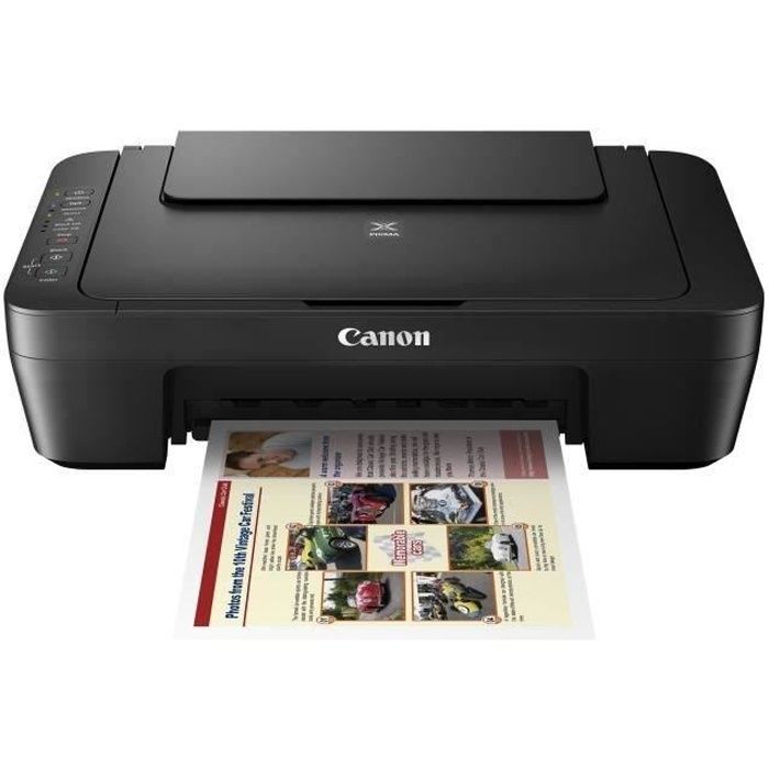 CANON Imprimante multifonction WIFI A4 3-en-1 PIXMA MG3050 - Jet d'encre - Couleur - Compatible AirPrint