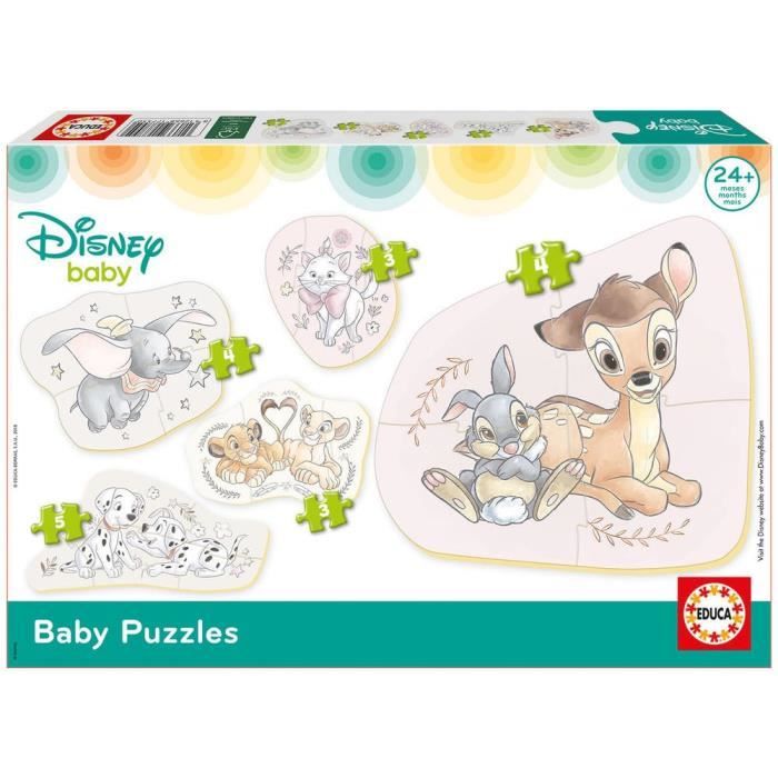 EDUCA - Disney Animaux - Baby Puzzles