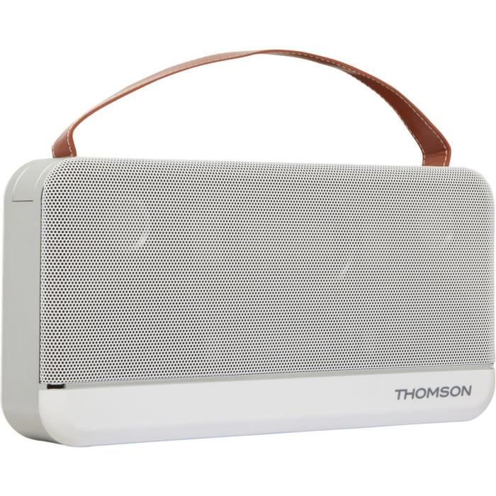 THOMSON WS03 Enceinte Bluetooth portable 30W Blanc