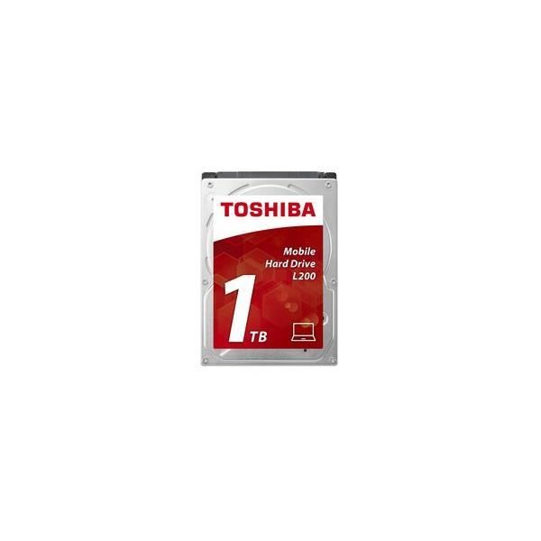Toshiba Disque Dur interne L200 2,5'' Boite Retail - 1 To - 5400 rpm - 8 Mb (9,5 mm)