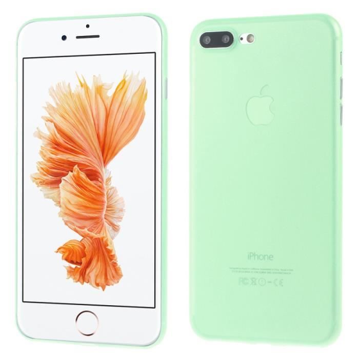 coque iphone 8 plus apple vert