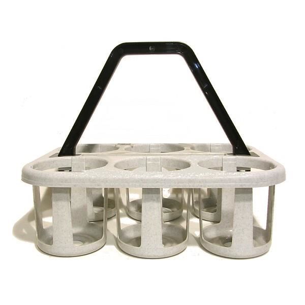 Panier à 6 bouteilles en plastique gris moucheté* Achat / Vente range bouteille Panier à 6 Panier à 6 bouteilles en plastique gris moucheté* Achat / Vente range bouteille Panier à 6