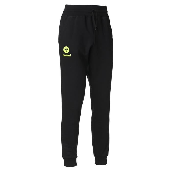 HUMMEL Pantalon de jogging Fit UH - Homme - Noir et Jaune