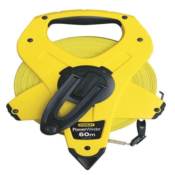 STANLEY Mètre ruban 60mx12,7mm Powerwinder
