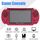 Rouge Console PSP Écran de 4,3 pouces 300 jeux int